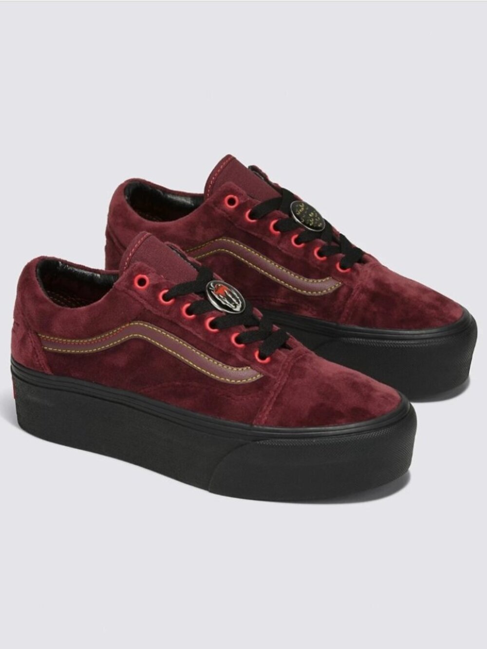 Vans Old Skool Stackform x Disney 100 'Poison Apple' Sneakers